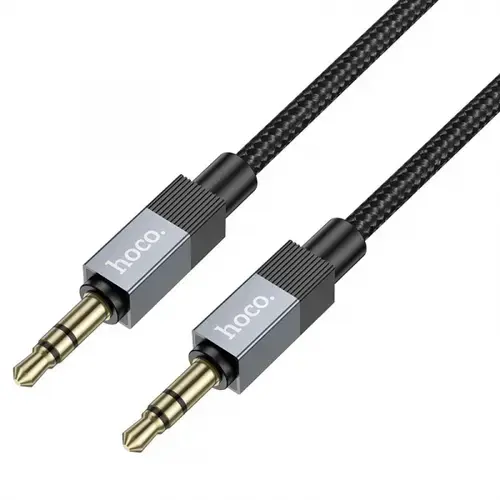 Cablu Audio HOCO UPA32, 3.5mm - 3.5mm, 1m (Negru)