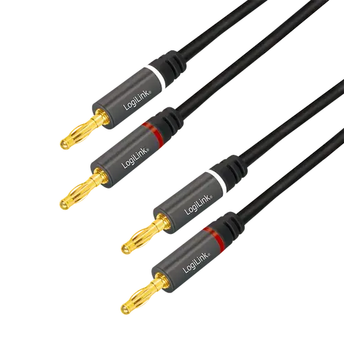 Cablu audio Logilink CA1211, Jack 2.5 mm, 5m (Negru)