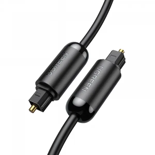 Cablu Audio Optic UGREEN AV122, Toslink / SPDIF, 1.5m, Negru