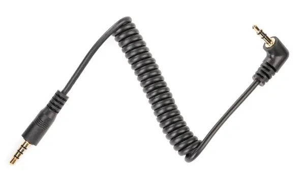 Cablu audio Saramonic - SR-PMC2, 3.5 TRS-M/3.5mm TRRS-M, 25-38cm