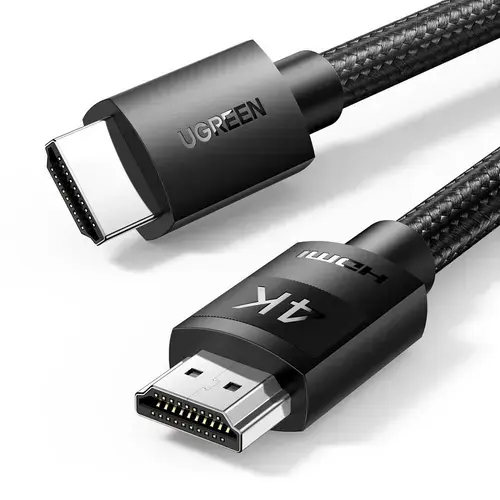 Cablu Audio si Video HDMI la HDMI UGREEN HD119, 1 m, 4K UHD, Negru