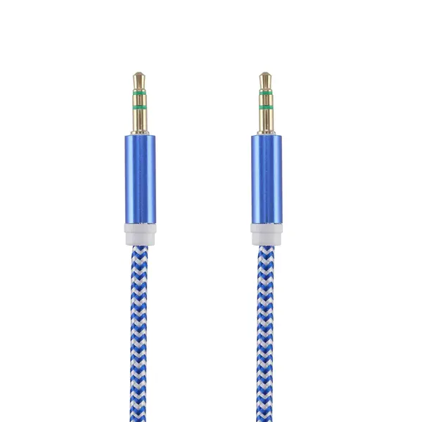 Cablu audio Tellur basic jack 3.5mm 1m albastru