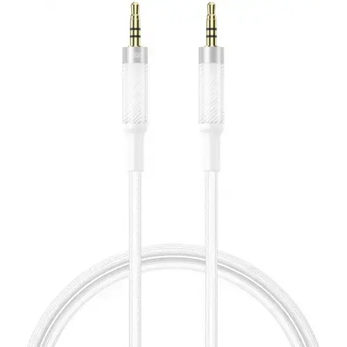 Cablu audio XO Design NB-R279C, 3.5mm - 3.5mm, 1m (Alb)