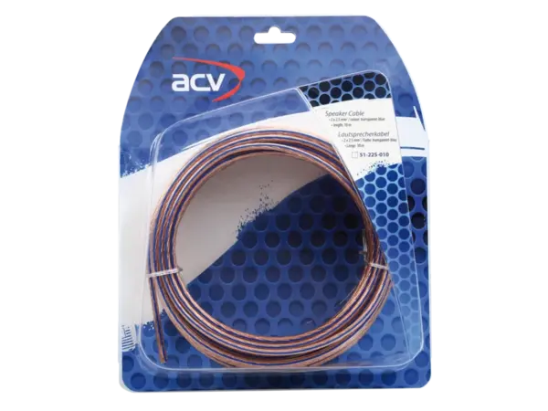 Cablu boxe ACV 51-225-010 Blister 10m, 2 × 2.5mm²