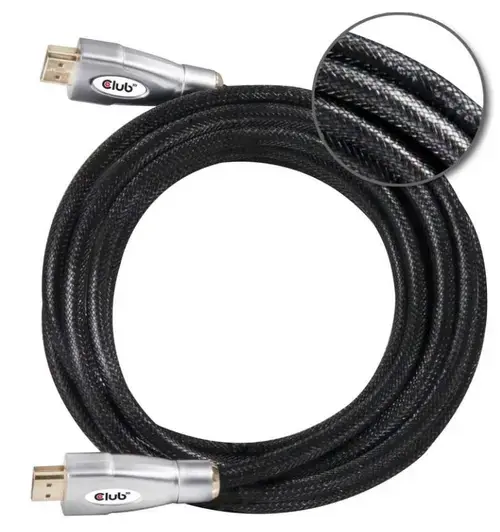Cablu Club 3D CAC-2312, HDMI - HDMI, 2.0, 4K, 60 Hz, 5 m (Negru)