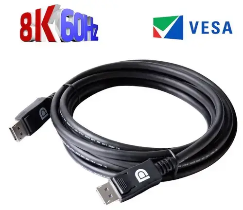 Cablu Club3D CAC-1060 DisplayPort - DisplayPort, 1.4, 8K, 60 Hz, 3 m (Negru)