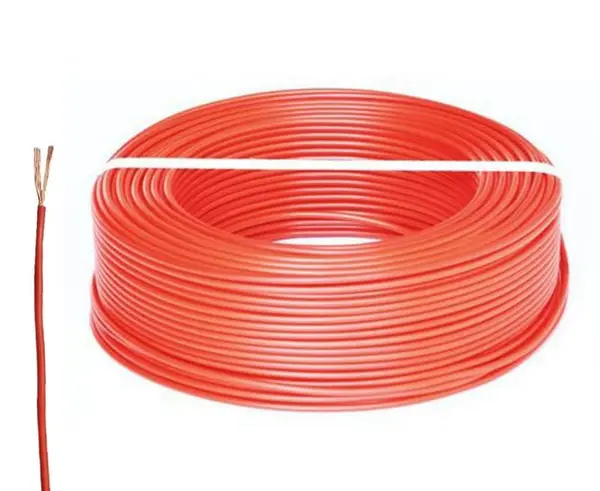 Cablu conductor flexibil MYF 6mm, 100m, rosu, CCA, MYF6-ROSU