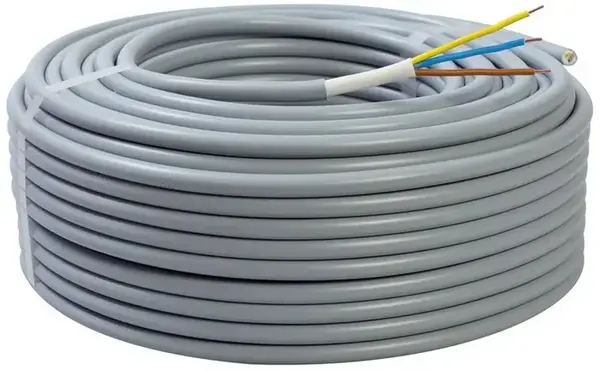 Cablu cupru cu izolatie si manta de PVC pentru tensiuni de 0,6 /1 KV, rola 100m, CYYF5X6