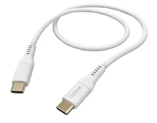 Cablu date HAMA 201577, USB-C - USB-C, 1.5m (Alb)