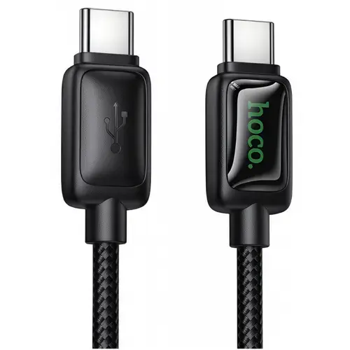 Cablu Date/Incarcare HOCO U146, USB-C - USB-C, 60W, 1.2m (Negru)