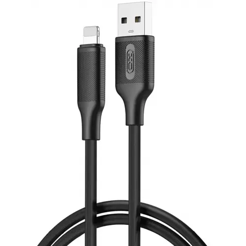 Cablu Date/Incarcare XO Design NB265, USB-A - Lightning, 18W, 1m (Negru)