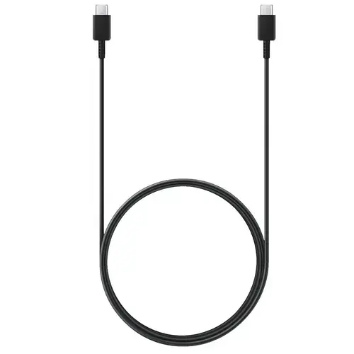 Cablu date Samsung EP-DX310JBEGEU, USB Type-C la USB Type-C, 1.8m, 3A (Negru)