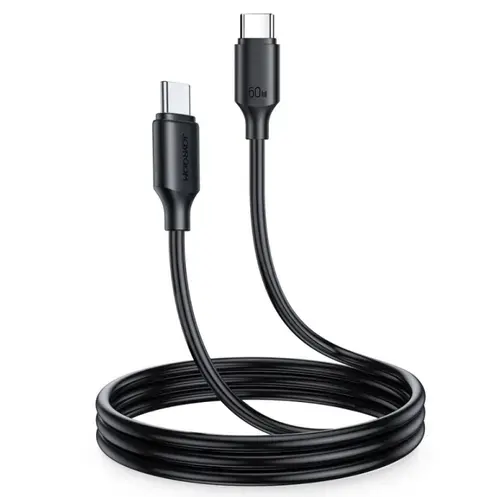 Cablu Date si Incarcare Joyroom S-CC060A9, USB-C - USB-C, 60W, 1m (Negru)