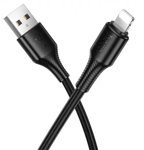 Cablu Date si Incarcare USB-A - Lightning HOCO X120, 18W, 1m, Negru
