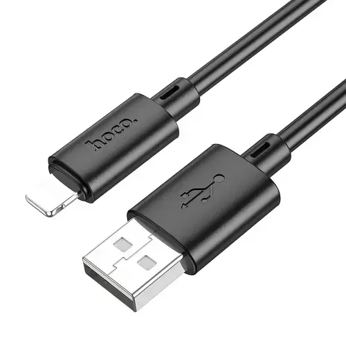 Cablu Date si Incarcare USB-A - Lightning HOCO X88, 18W, 1m, Negru