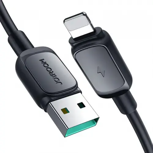 Cablu Date si Incarcare USB-A - Lightning Joyroom S-A14, 18W, 1.2m, Negru