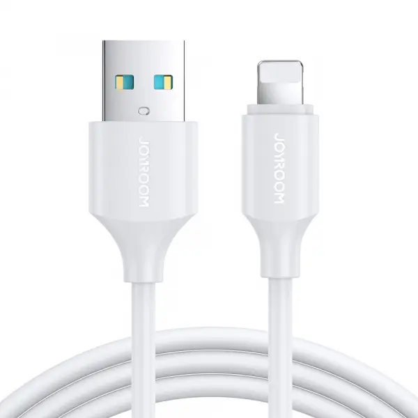 Cablu Date si Incarcare USB-A - Lightning Joyroom S-A9, 18W, 1m, Alb