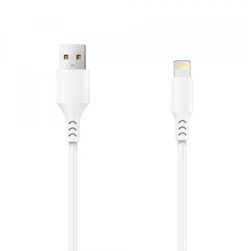 Cablu Date si Incarcare USB-A - Lightning Setty, 18W, 1m, Alb
