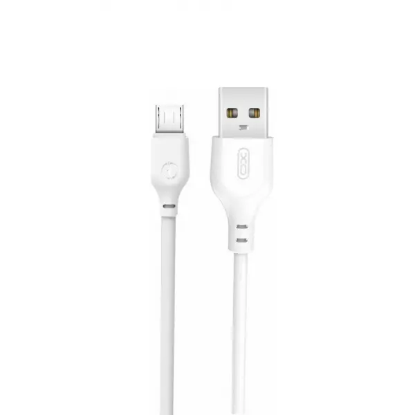 Cablu Date si Incarcare USB-A - microUSB XO Design NB103, 18W, 2m, Alb