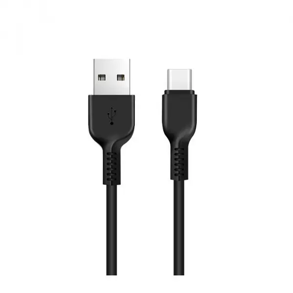 Cablu Date si Incarcare USB-A - USB-C HOCO Flash X20, 18W, 3m, Negru