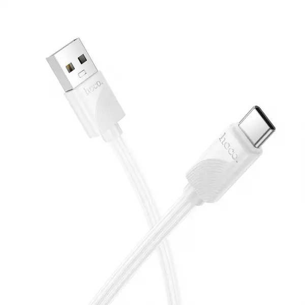 Cablu Date si Incarcare USB-A - USB-C HOCO X114, 18W, 1m, Alb