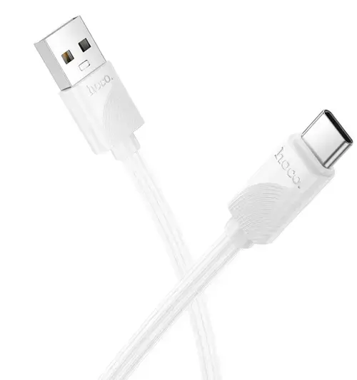 Cablu Date si Incarcare USB-A - USB-C HOCO X114, 18W, 1m, Alb
