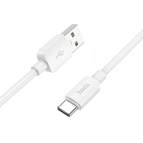 Cablu Date si Incarcare USB-A - USB-C HOCO X96, 27W, 1m, Alb