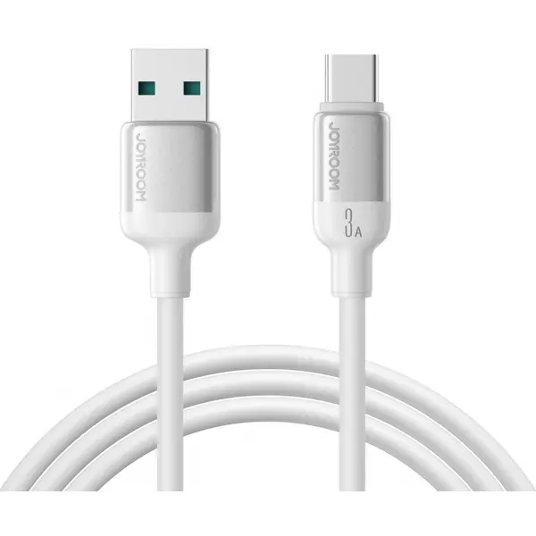 Cablu Date si Incarcare USB-A - USB-C Joyroom S-A62 Lively, 18W, 1.2m, Alb
