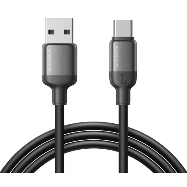 Cablu Date si Incarcare USB-A - USB-C Joyroom S-A62 Lively, 18W, 1.2m, Negru