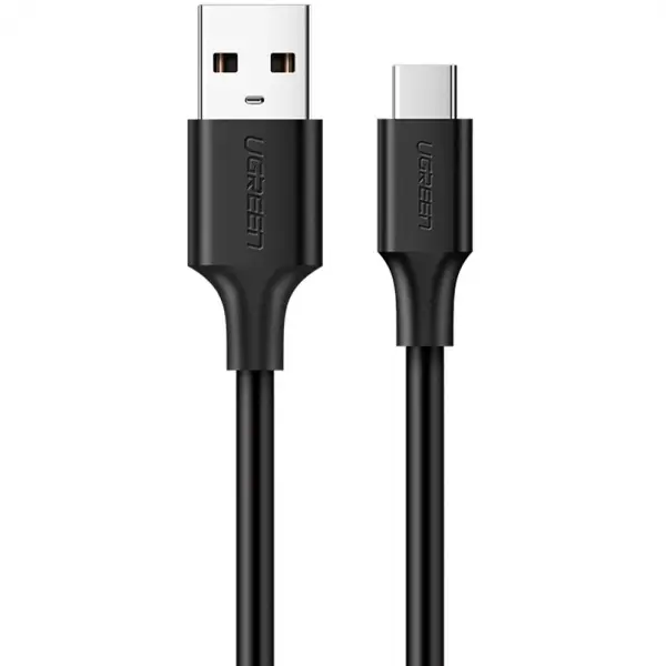 Cablu Date si Incarcare USB-A - USB-C UGREEN US184, 18W, 1.5m, Negru