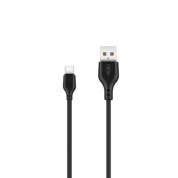 Cablu Date si Incarcare USB-A - USB-C XO Design NB103, 18W, 1m, Negru