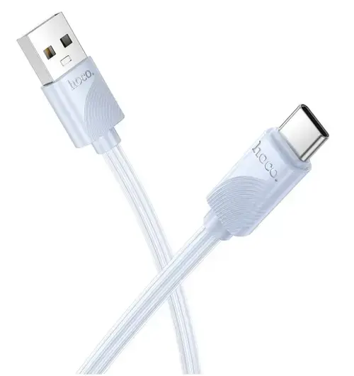 Cablu Date si Incarcare USB-A - USB type C HOCO X114, 18W, 1m, Albastru