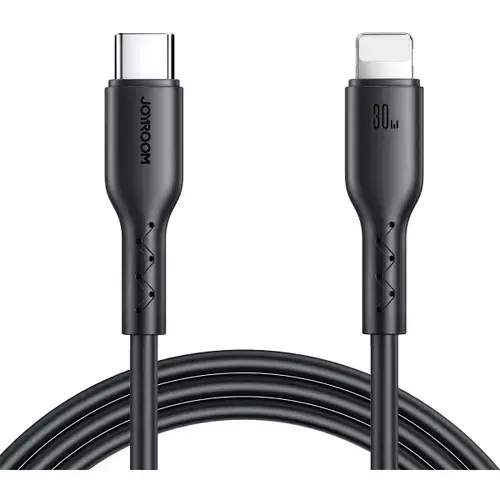 Cablu Date si Incarcare USB-C - Lightning Joyroom S-A26, 30W, 1m, Negru