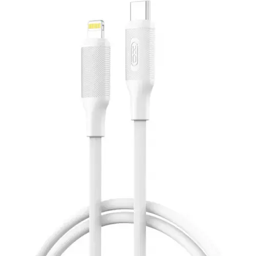 Cablu Date si Incarcare USB-C - Lightning XO Design NB-Q265A, 27W, 1m, Alb
