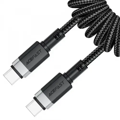 Cablu Date si Incarcare USB-C - USB-C Acefast C14-03, 60W, 1.2m, Negru