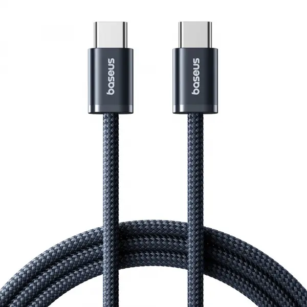 Cablu Date si Incarcare USB-C - USB-C Baseus Dynamic 4 Series, 100W, 1m, Bleumarin P10381400121-00