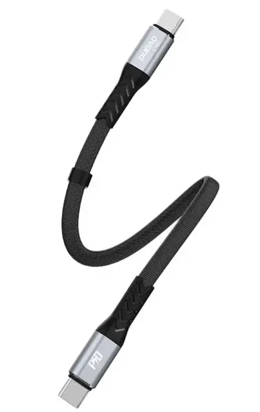 Cablu Date si Incarcare USB-C - USB-C Dudao L10C, 100W, 0.23m, Negru