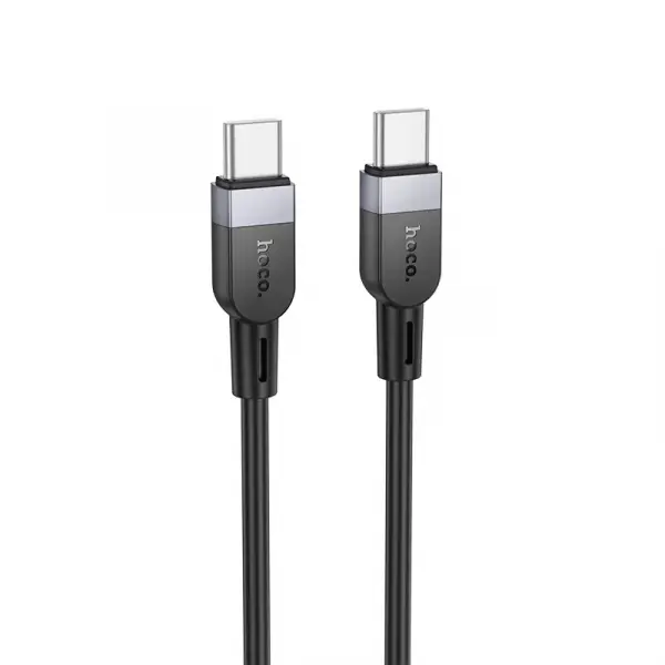 Cablu Date si Incarcare USB-C - USB-C HOCO X109, 60W, 3m, Negru