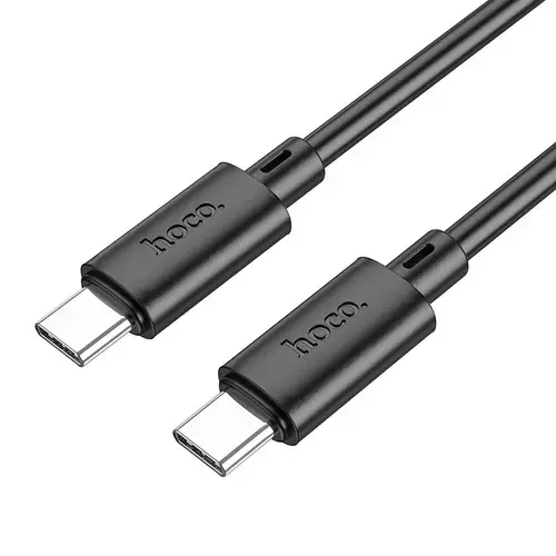 Cablu Date si Incarcare USB-C - USB-C HOCO X88, 20W, 1m, Negru