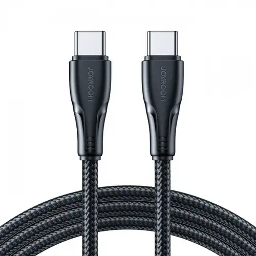 Cablu Date si Incarcare USB-C - USB-C Joyroom S-A11, 60W, 0.25m, Negru