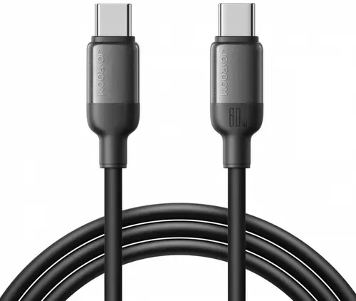 Cablu Date si Incarcare USB-C - USB-C Joyroom S-A62 Lively, 60W, 1.2m, Negru