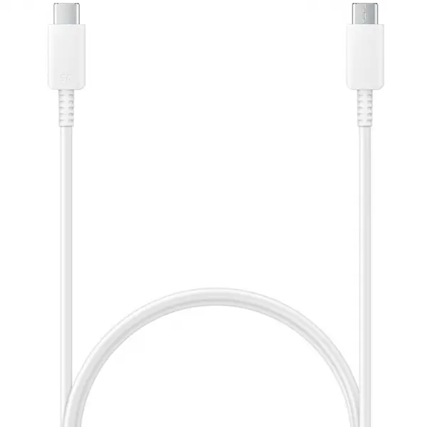Cablu Date si Incarcare USB-C - USB-C Samsung EP-DN975, 100W, 1m, Alb EP-DN975BWEGWW