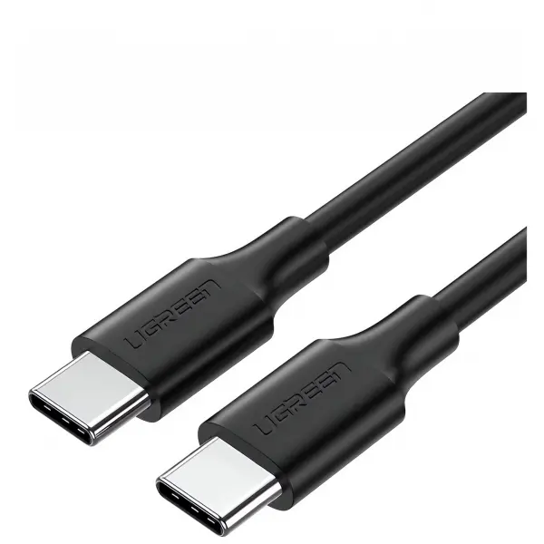 Cablu Date si Incarcare USB-C - USB-C UGREEN US286, 60W, 0.5m, Negru