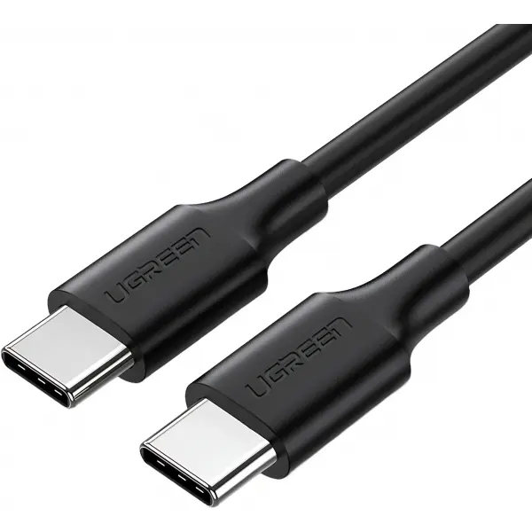 Cablu Date si Incarcare USB-C - USB-C UGREEN US286, 60W, 3m, Negru