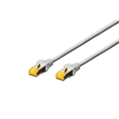 Cablu de corectie, Digitus, CAT6A, S-FTP, 0.5 m, Gri DK-1644-A-005/Y