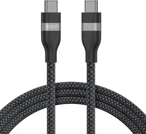 Cablu de date Anker USB-C la USB-C, 0.9m, 240W (Negru)