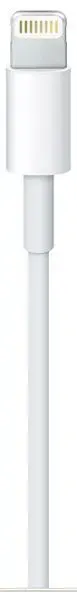 Cablu de date Apple me291zm/a, Lightning, 0.5m (Alb)