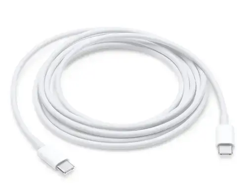 Cablu de date Apple MLL82ZM/A, USB Type-C - USB Type-C, 2m, Blister (Alb)