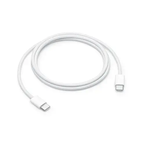 Cablu de date Apple MW493ZM/A, 60 W, USB-C, 1m (Alb)