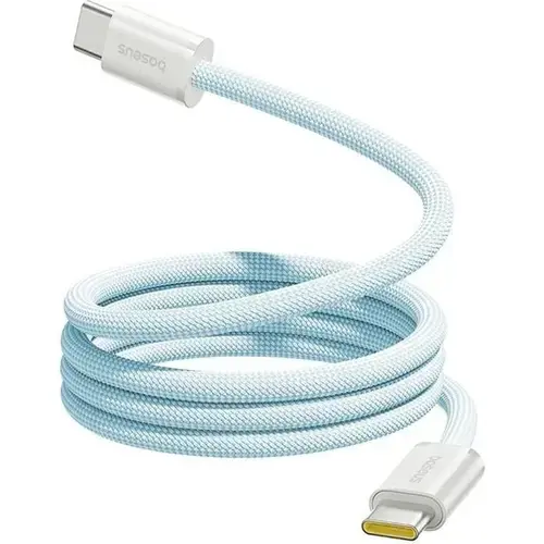 Cablu de date Baseus Dynamic 4 Pro, USB-C, 100W, 1m, sistem magnetic (Albastru)